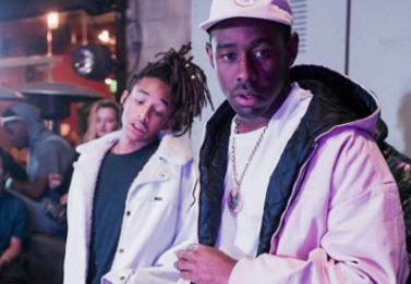 Jaden Smith with his rumored boyfriend Tyler, the creator.